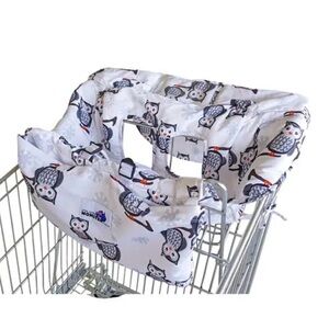 Owl Print Shopping Cart Cover